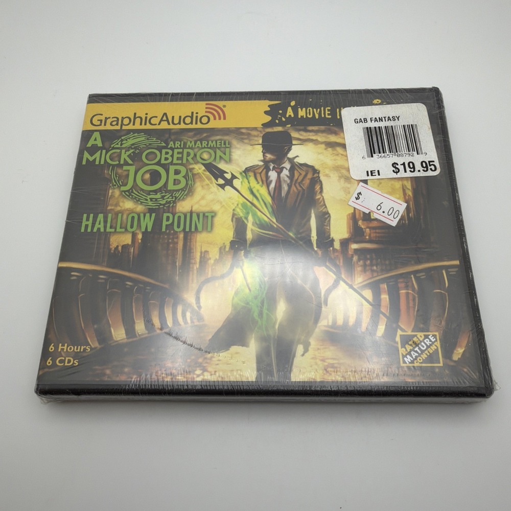 GraphicAudio Hallow Point A Mick Oberon Job Ari Marmell 6 CD Set Urban Fantasy